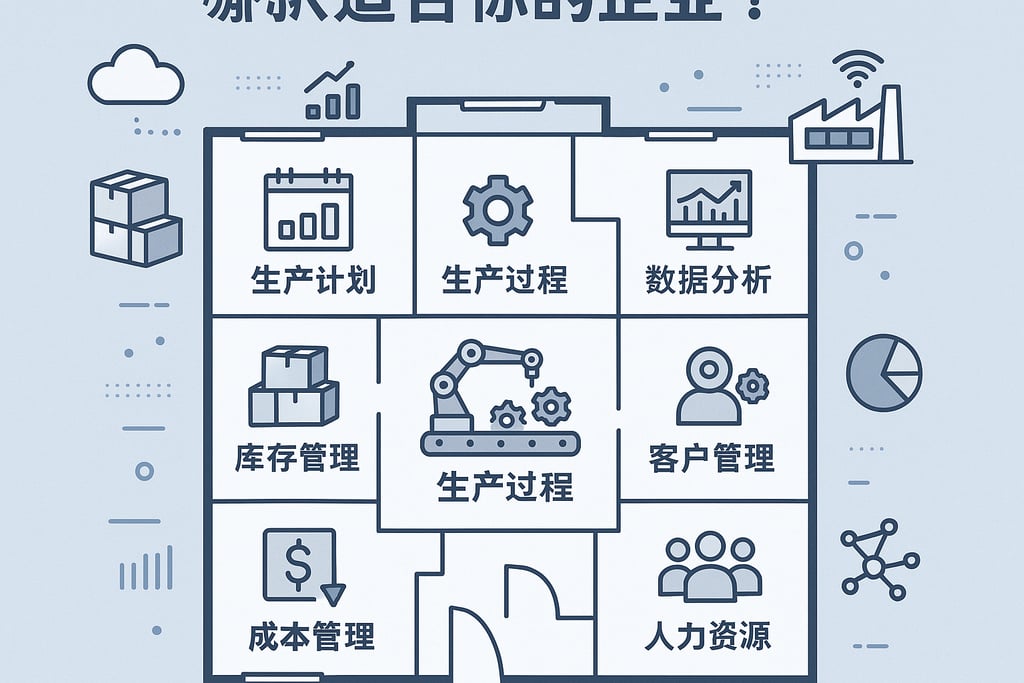 2025 年热门生产管理软件功能模块盘点，哪款适合你的企业？
